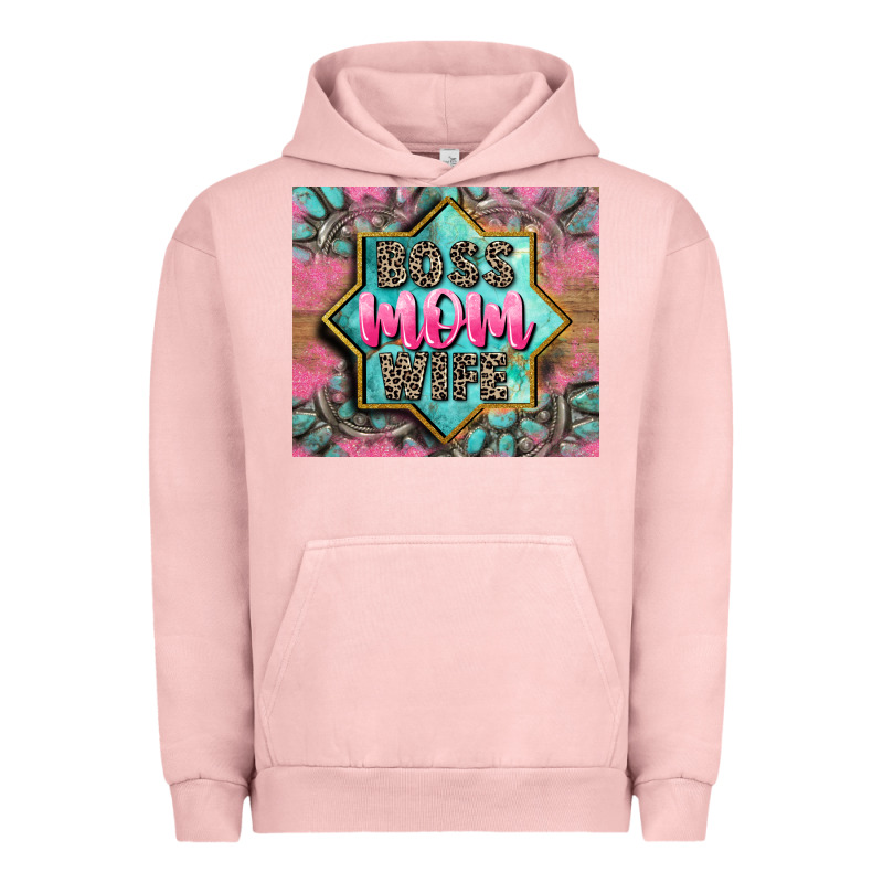 Boss Mom Wife Urban Hoodie by CowGirlArtShop | Teevron