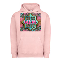 Pigment Salmon Boss mom wife Urban Hoodie - CowGirlArtShop