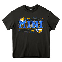 Asphalt mini volleyball Heavy Core Tee - Zillion Design Studio