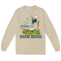 Mushroom hoppy easter duck hunting Long Sleeve Tee - MaliasSmallBusiness