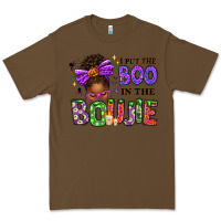 Cacao I Put The Boo In The Boujie Messy Bun Premium Tee - texasbilliewilder