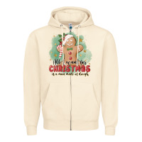 Sandshell Christmas dough Zipper Hoodie - MaliasSmallBusiness