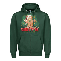 Sports Green Christmas dough Zipper Hoodie - MaliasSmallBusiness