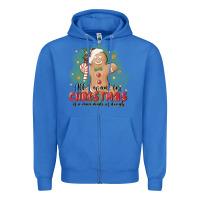 True Royal Christmas dough Zipper Hoodie - MaliasSmallBusiness