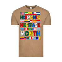 Vintage Coffee hispanic haritage month flags Vintage Tee - BundleAndBundleShop