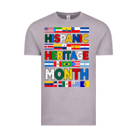 Vintage Zinc hispanic haritage month flags Vintage Tee - BundleAndBundleShop