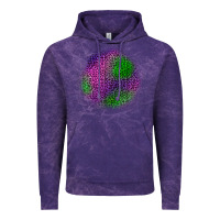 Cloud Purple halloween leopard patch Vintage Hoodie - BundleAndBundleShop