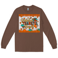 Chestnut grateful thankful blessed Long Sleeve Tee - JahusDesignShop