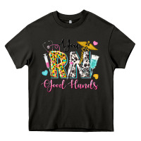 Asphalt you rn good hands Heavy Core Tee - texasbilliewilder