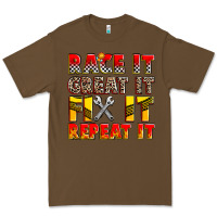 Cacao race it great it fix it repeat it Premium Tee - Zillion Design Studio