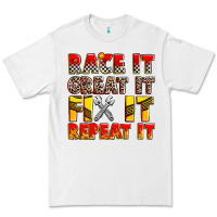 White race it great it fix it repeat it Premium Tee - Zillion Design Studio