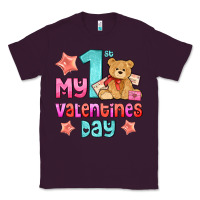 Plum my first valentines day Classic Tee - AdoDesignShop