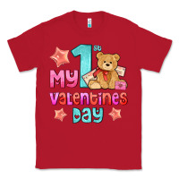 Red my first valentines day Classic Tee - AdoDesignShop