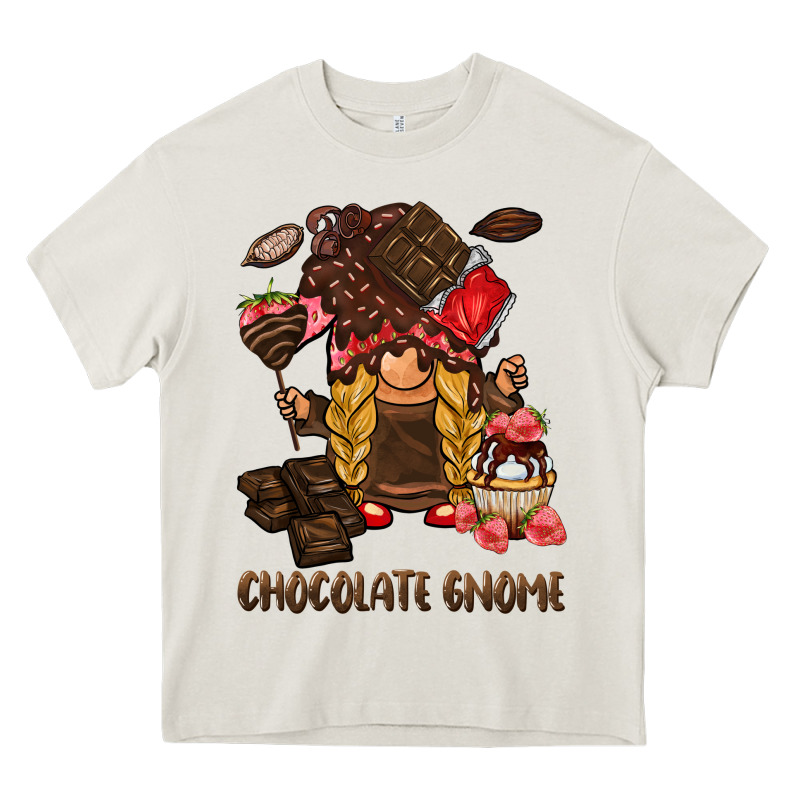 Chocolate Gnome Heavy Core Tee by BarkalooDesign | Teevron
