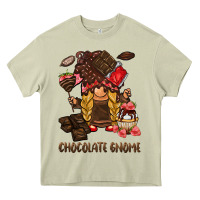 Mossy chocolate gnome Heavy Core Tee - BarkalooDesign