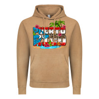 Vintage Camel puerto rico and flowers with frog Vintage Hoodie - AdoDesignShop