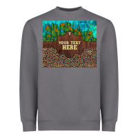 Storm preview custom cactus and sunflowers leopard turquoise Heavyweight Sweatshirt - Artiststas