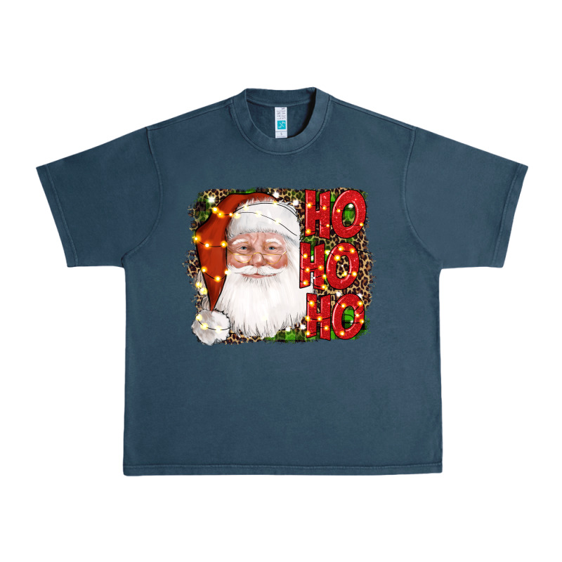 Christmas Ho Ho Ho Santa Clause Urban Heavy Tee by AdoDesignShop | Teevron