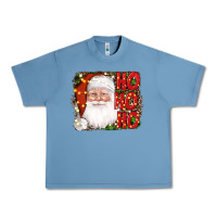 Pebble Blue christmas ho ho ho santa clause Urban Heavy Tee - AdoDesignShop