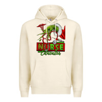 Tofu grinch hand nurse educator Premium Hoodie - NancyCooperArtShop
