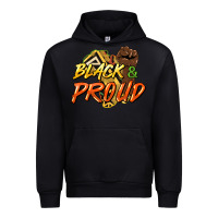 Black Black and proud Urban Hoodie - HowdyJamesFarm