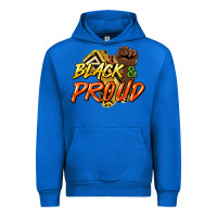 Cobalt Black and proud Urban Hoodie - HowdyJamesFarm