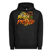 Pigment Black Black and proud Urban Hoodie - HowdyJamesFarm