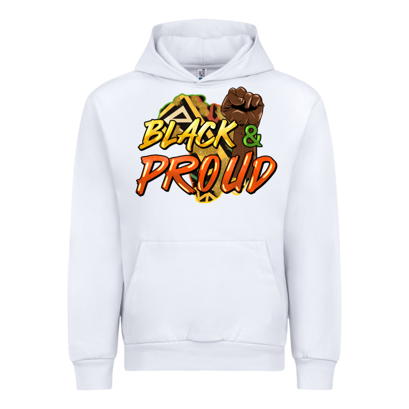 Black And Proud Urban Hoodie by HowdyJamesFarm | Teevron