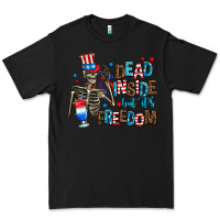 Black dead inside but its freedom Premium Tee - AdoDesignShop