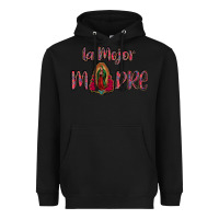 Black La Mejor Madre Heavyweight Hoodie - Bettercallsaul