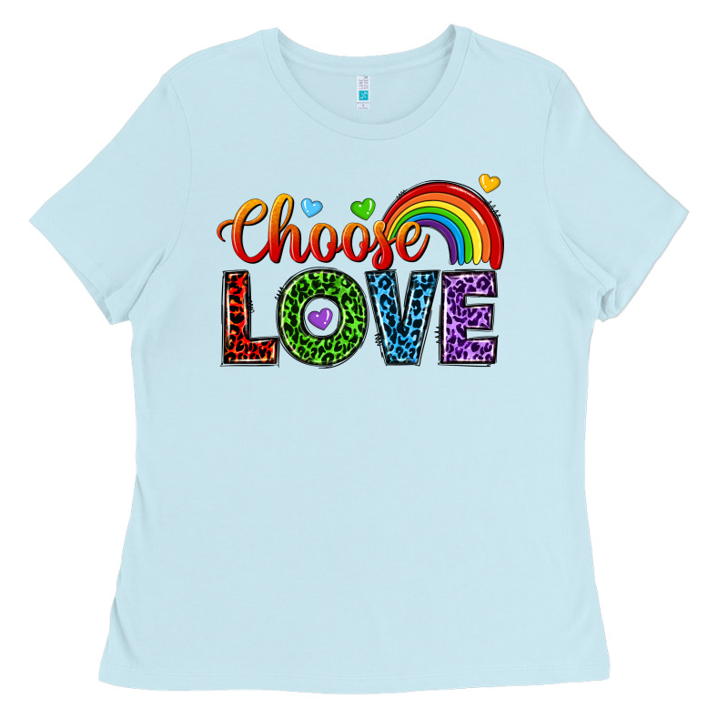 Choose Love Ladies Tee by texasbilliewilder | Teevron