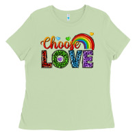 Matcha choose love Ladies Tee - texasbilliewilder