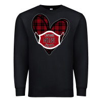 Black Can't mask my love for you Premium Sweatshirt - Bettercallsaul