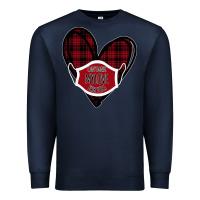 Navy Can't mask my love for you Premium Sweatshirt - Bettercallsaul