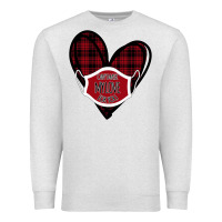 Oatmeal Heather Can't mask my love for you Premium Sweatshirt - Bettercallsaul