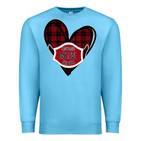 Ocean Blue Can't mask my love for you Premium Sweatshirt - Bettercallsaul