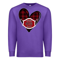 Purple Can't mask my love for you Premium Sweatshirt - Bettercallsaul