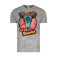 Cloud Rock blame it all on my roots white Vintage Tee - JahusDesignShop