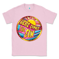 Bubblegum Pink Here comes the sun Classic Tee - NancyCooperArtShop