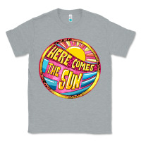 Heather Grey Here comes the sun Classic Tee - NancyCooperArtShop