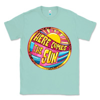 Seafoam Here comes the sun Classic Tee - NancyCooperArtShop