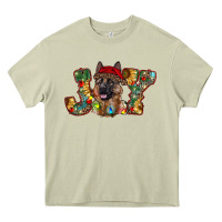 Mossy german shepherd christmas joy Heavy Core Tee - RanaPortraitStore
