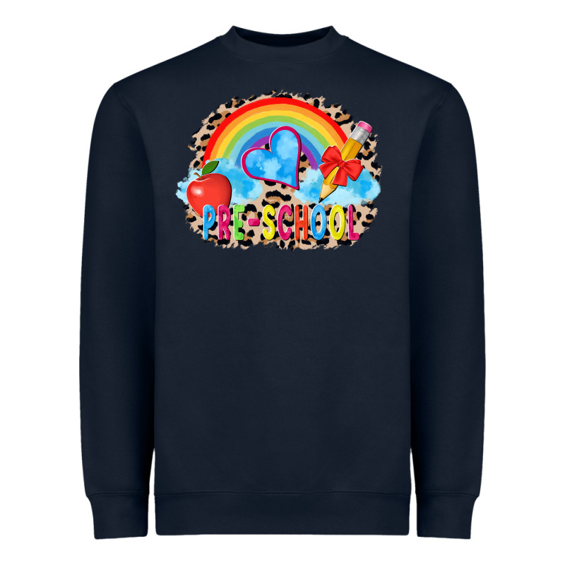 Back To School Pre School 3200x2400 Heavyweight Sweatshirt by AdoDesignShop | Teevron