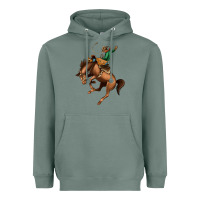 Sage Bucking Bronco Rodeo Heavyweight Hoodie - Bettercallsaul
