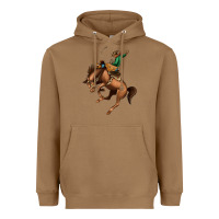 Toasted Coconut Bucking Bronco Rodeo Heavyweight Hoodie - Bettercallsaul