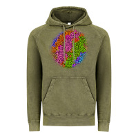 Vintage Olive halloween leopard patch 5 Vintage Hoodie - BundleAndBundleShop
