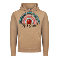 Vintage Coffee fifth grade rainbow Vintage Hoodie - RanaPortraitStore