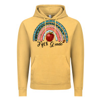 Vintage Mustard fifth grade rainbow Vintage Hoodie - RanaPortraitStore