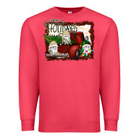 Happy Holidays Gnomes Christmas Truck Premium Sweatshirt | Teevron