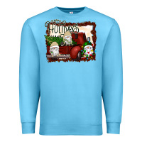 Ocean Blue happy holidays gnomes Christmas Truck Premium Sweatshirt - Bettercallsaul